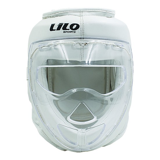 Head Guard With Transparent Face