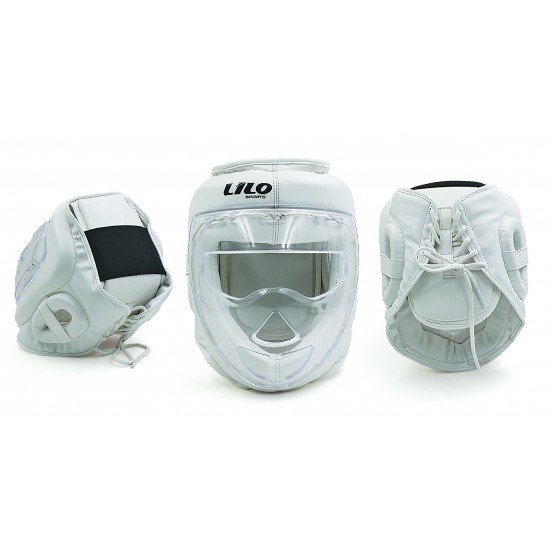 Head Guard With Transparent Face