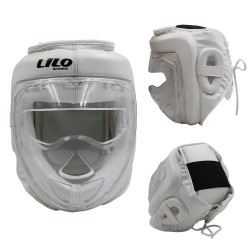 Head Guard With Transparent Face