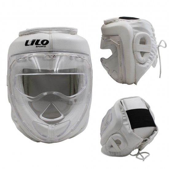 Head Guard With Transparent Face