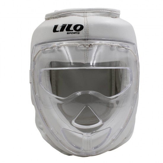 Head Guard With Transparent Face