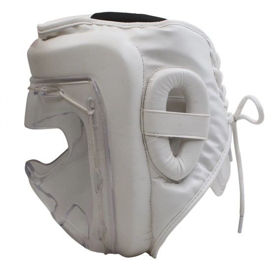 Head Guard With Transparent Face